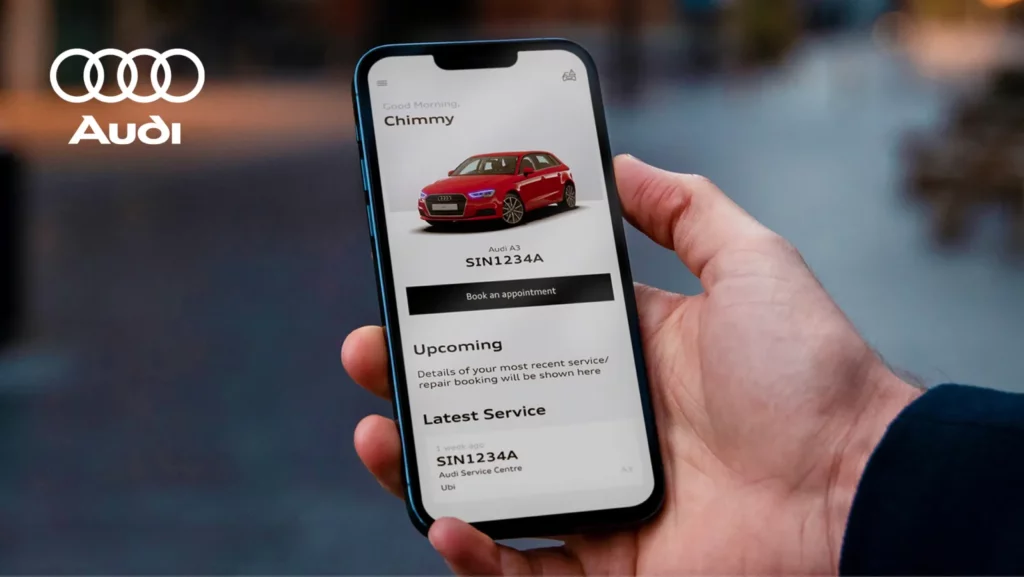 audi app case study cover