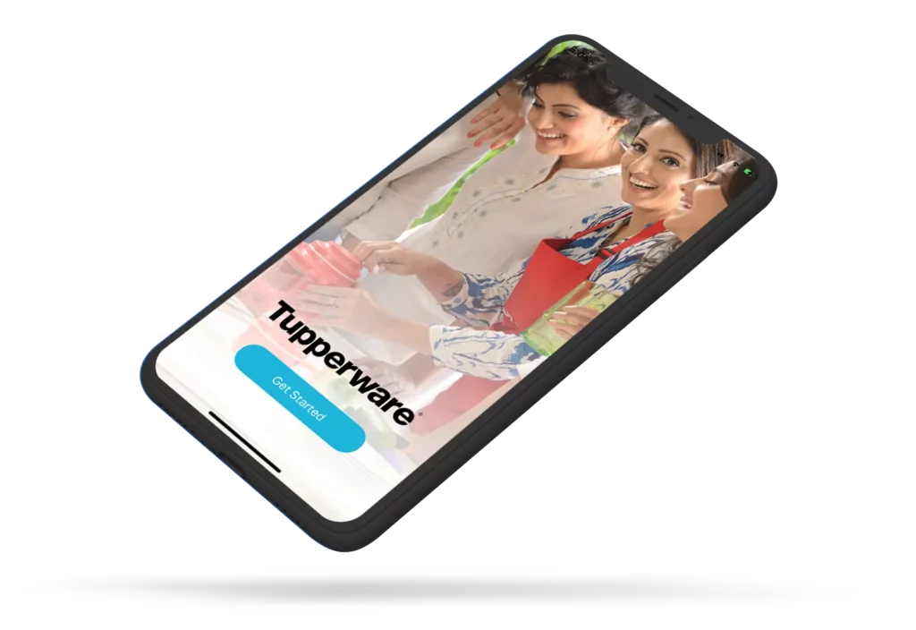 tupperware app front-end